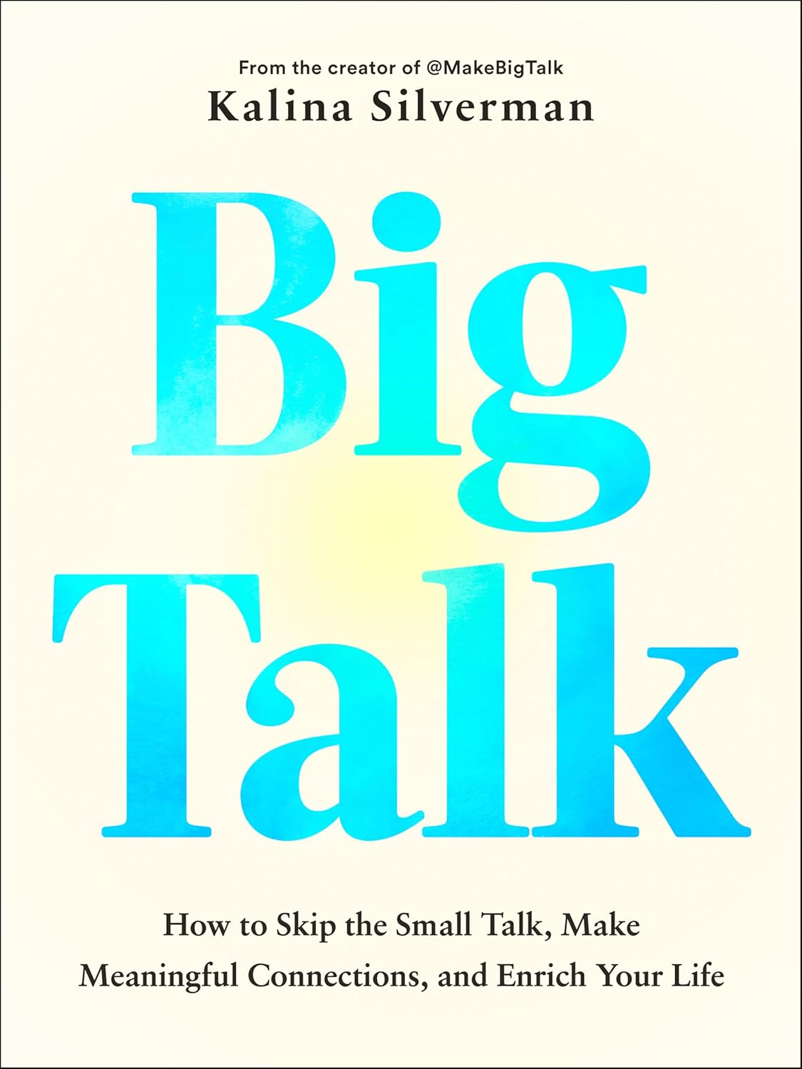 來一場無壓力的BIG TALK:如何跳過尬聊,進行有意義的深度對話